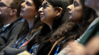 People in the audience at IAB Debrief 